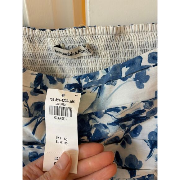 NWT Abercrombie & Fitch Emerson puff sleeve mini dress, $99 XXLP F24 - Picture 6 of 9